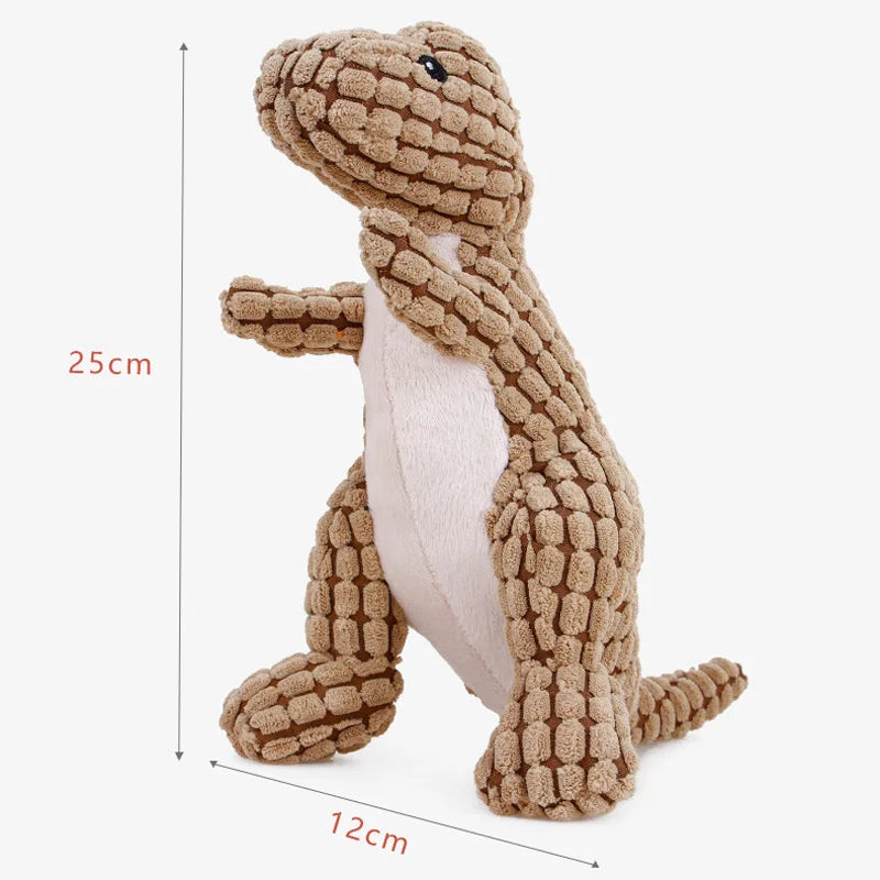 Indestructible Dino Dog Toy